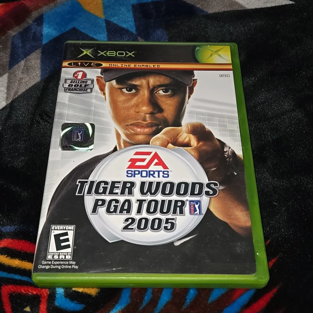 Xbox Video Games Madden 2005 and Tiger Woods PGA Tour 2005
